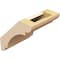 Ekena Millwork 5-inch W x 6-inch D x 6-inch H Olympic Rough Cedar Woodgrain TimberThane Knee Brace, Primed BRCUR05X06X06OLYRCPR - alternate 6